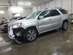 GMC Acadia den Vehiculos salvage en venta: 2016 GMC Acadia Denali