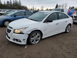 Chevrolet salvage cars for sale: 2011 Chevrolet Cruze LTZ