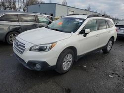 Subaru salvage cars for sale: 2017 Subaru Outback 2.5I Premium