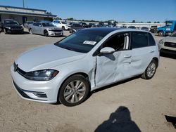 Volkswagen Golf salvage cars for sale: 2020 Volkswagen Golf