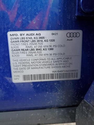 2021 Audi SQ5 Premium Plus