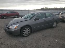 Honda salvage cars for sale: 2007 Honda Accord EX