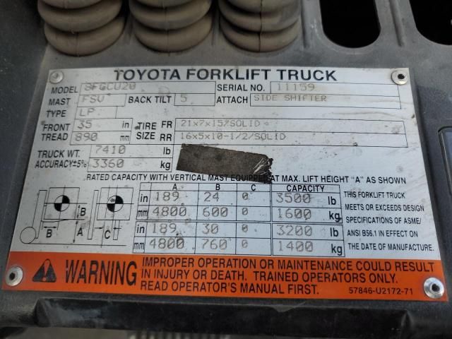 2008 Toyota Fork Lift