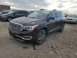 GMC Acadia den salvage cars for sale: 2017 GMC Acadia Denali