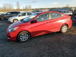 Hyundai Accent salvage cars for sale: 2016 Hyundai Accent SE