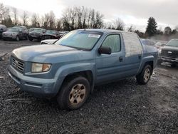 Honda Ridgeline salvage cars for sale: 2006 Honda Ridgeline RT