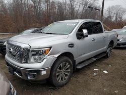 Nissan Titan sv salvage cars for sale: 2017 Nissan Titan SV