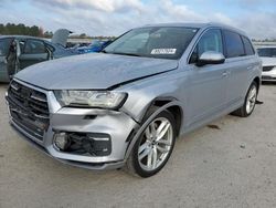 Audi salvage cars for sale: 2017 Audi Q7 Prestige