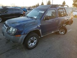 Nissan Xterra salvage cars for sale: 2002 Nissan Xterra XE