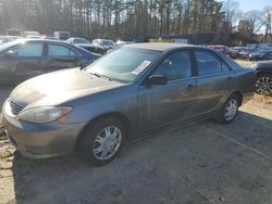 Toyota Camry salvage cars for sale: 2005 Toyota Camry LE