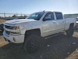 Salvage trucks for sale at Houston, TX auction: 2017 Chevrolet Silverado K1500 LTZ