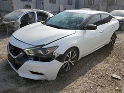 Nissan Maxima salvage cars for sale: 2018 Nissan Maxima 3.5S