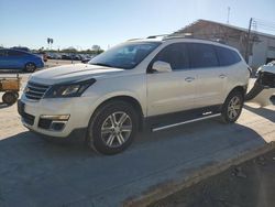 Salvage cars for sale from Copart Corpus Christi, TX: 2015 Chevrolet Traverse LT