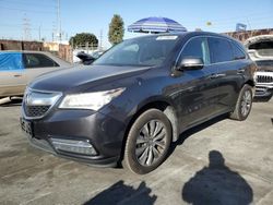 Acura mdx salvage cars for sale: 2016 Acura MDX Technology