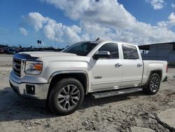 Salvage cars for sale from Copart Corpus Christi, TX: 2015 GMC Sierra C1500 SLE