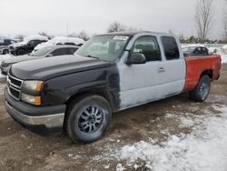 Chevrolet salvage cars for sale: 2007 Chevrolet Silverado C1500 Classic