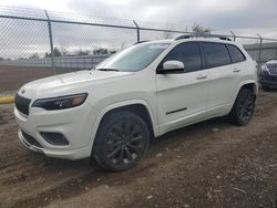 Vehiculos salvage en venta de Copart Houston, TX: 2019 Jeep Cherokee Limited