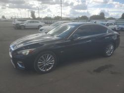 Infiniti q50 salvage cars for sale: 2018 Infiniti Q50 Luxe