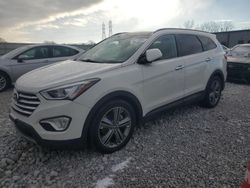 Hyundai salvage cars for sale: 2016 Hyundai Santa FE SE Ultimate