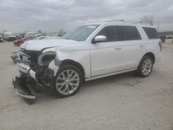 Ford Expedition salvage cars for sale: 2019 Ford Expedition Platinum