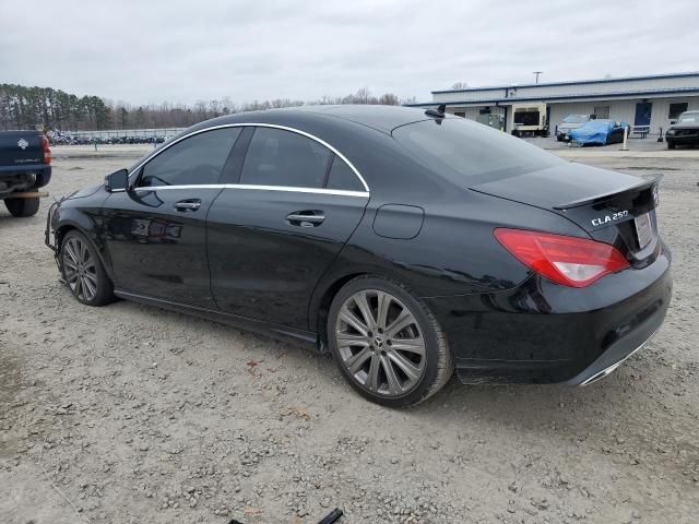 2018 Mercedes-Benz CLA 250