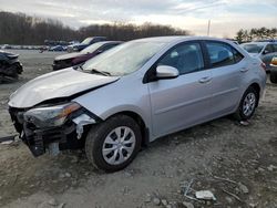 Toyota Corolla salvage cars for sale: 2019 Toyota Corolla L