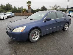 Honda Accord ex salvage cars for sale: 2003 Honda Accord EX