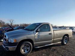 Salvage cars for sale from Copart Des Moines, IA: 2003 Dodge RAM 1500 ST