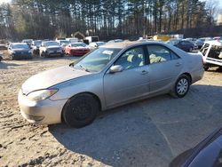 Toyota Camry salvage cars for sale: 2005 Toyota Camry LE