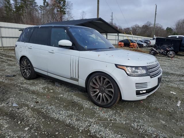 2016 Land Rover Range Rover Supercharged