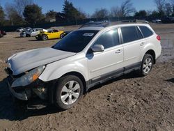 Subaru Outback salvage cars for sale: 2011 Subaru Outback 2.5I Limited