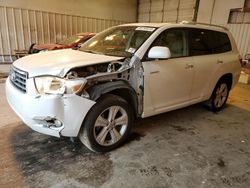 Toyota Highlander salvage cars for sale: 2010 Toyota Highlander Limited