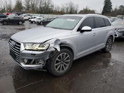 Audi q7 salvage cars for sale: 2017 Audi Q7 Premium Plus