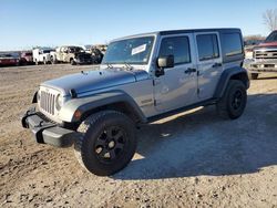 Jeep Wrangler Unlimited Sport salvage cars for sale: 2015 Jeep Wrangler Unlimited Sport