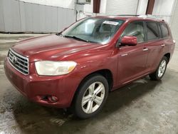 Toyota Highlander salvage cars for sale: 2008 Toyota Highlander Limited