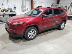 Jeep salvage cars for sale: 2017 Jeep Cherokee Sport