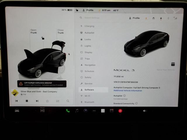 2022 Tesla Model 3