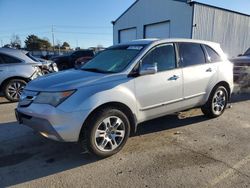 Acura salvage cars for sale: 2009 Acura MDX