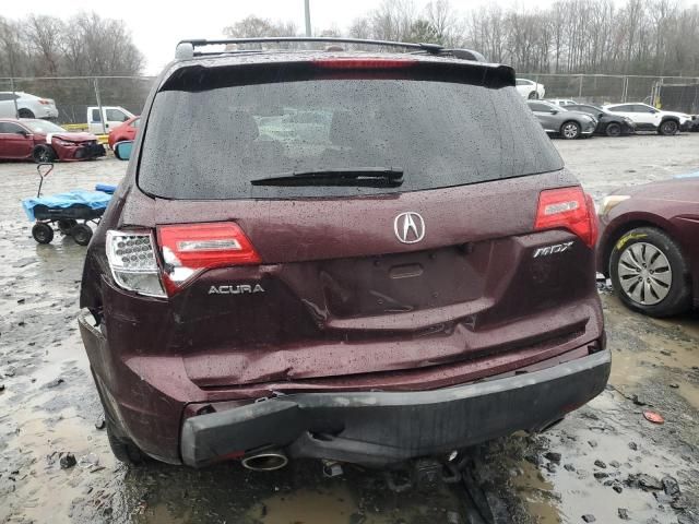 2009 Acura MDX Technology