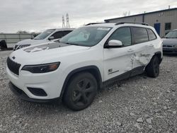 Salvage cars for sale from Copart Barberton, OH: 2021 Jeep Cherokee Latitude