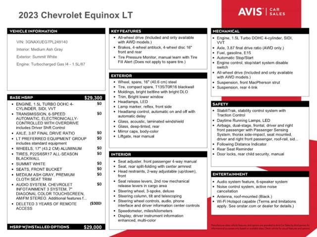 2023 Chevrolet Equinox LT