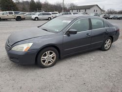 Honda Accord salvage cars for sale: 2007 Honda Accord EX