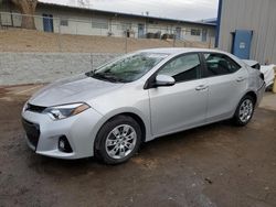 Toyota Corolla salvage cars for sale: 2016 Toyota Corolla L