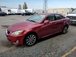 Lexus is salvage cars for sale: 2007 Lexus IS 250