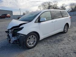 Toyota Sienna xle salvage cars for sale: 2012 Toyota Sienna XLE