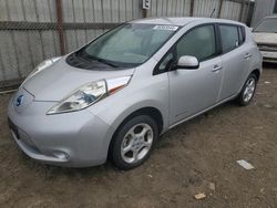 Nissan Leaf salvage cars for sale: 2012 Nissan Leaf SV