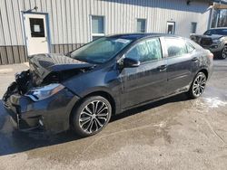 Salvage cars for sale from Copart York Haven, PA: 2016 Toyota Corolla L