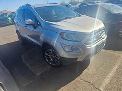 Ford Ecosport salvage cars for sale: 2018 Ford Ecosport Titanium