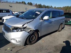 Nissan salvage cars for sale: 2012 Nissan Quest S