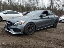 Mercedes-Benz c-Class salvage cars for sale: 2018 Mercedes-Benz C 43 4matic AMG